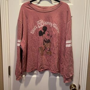 Disney Pink Mickey Mouse Sweatshirt